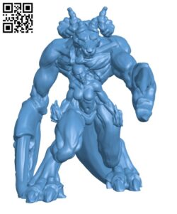 Claw Handed Demon – Greater Demon H001867 file stl free download 3D Model for CNC and 3d printer