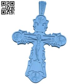 Cross pattern A006652 download free stl files 3d model for CNC wood carving