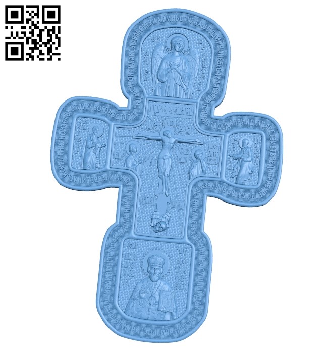 Cross pattern A006657 download free stl files 3d model for CNC wood carving