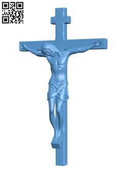 Crucifix H002219 file stl free download 3D Model for CNC and 3d printer