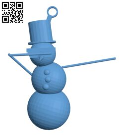 Dabbing snowman H001694 file stl free download 3D Model for CNC and 3d printer