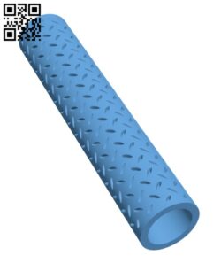 Diamond Plate Texture Roller H001871 file stl free download 3D Model for CNC and 3d printer
