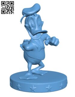 Donald Duck H002222 file stl free download 3D Model for CNC and 3d printer