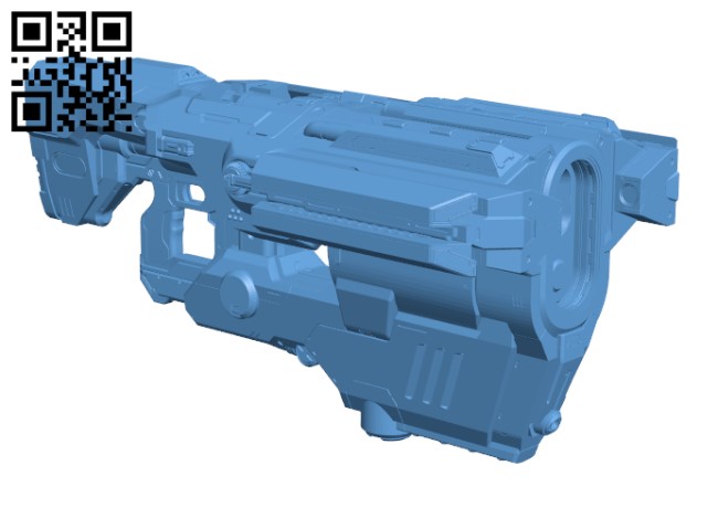 Doom - BFG whole H002158 file stl free download 3D Model for CNC and 3d printer