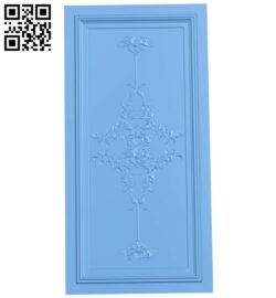 Door pattern A006682 download free stl files 3d model for CNC wood carving