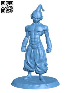 Dragon Ball – Kid Majin Boo H001520 file stl free download 3D Model for CNC and 3d printer
