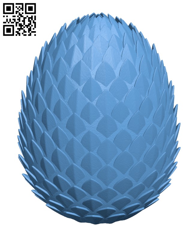 Dragon Egg H002159 file stl free download 3D Model for CNC and 3d printer