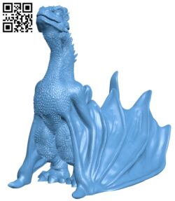 Dragon – Game of Thrones H001646 file stl free download 3D Model for CNC and 3d printer