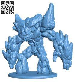 Earth elemental H001987 file stl free download 3D Model for CNC and 3d printer