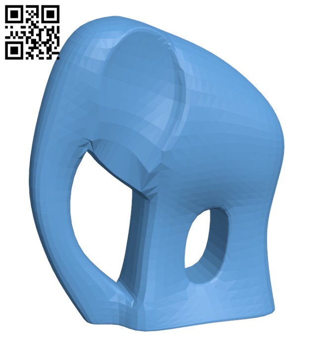 Elephant statue H001873 file stl free download 3D Model for CNC and 3d printer