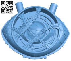Eye of Agamotto – Doctor Strange H002044 file stl free download 3D Model for CNC and 3d printer