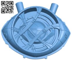 Eye of Agamotto – Doctor Strange H002044 file stl free download 3D Model for CNC and 3d printer