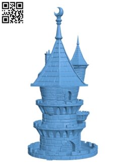 Fates end – Dice tower H001934 file stl free download 3D Model for CNC and 3d printer
