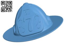 Fireman Helmet H001936 file stl free download 3D Model for CNC and 3d printer