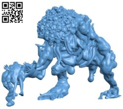 Flesh Mound H001989 file stl free download 3D Model for CNC and 3d printer