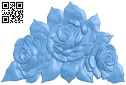 Flower pattern A006632 download free stl files 3d model for CNC wood carving