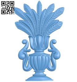 Flower pattern A006635 download free stl files 3d model for CNC wood carving