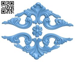 Flower pattern A006677 download free stl files 3d model for CNC wood carving
