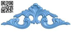 Flower pattern A006679 download free stl files 3d model for CNC wood carving