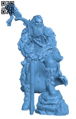Frontiersman H001990 file stl free download 3D Model for CNC and 3d printer