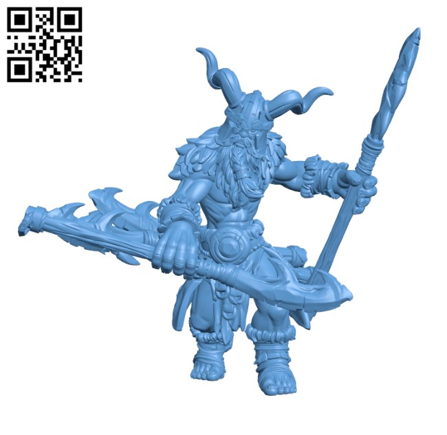 Frost Giant H001523 file stl free download 3D Model for CNC and 3d printer
