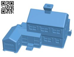Glen Christmas Village House H001651 file stl free download 3D Model for CNC and 3d printer