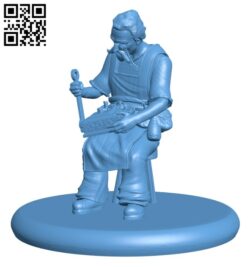 Gnome Tinkerer H001765 file stl free download 3D Model for CNC and 3d printer