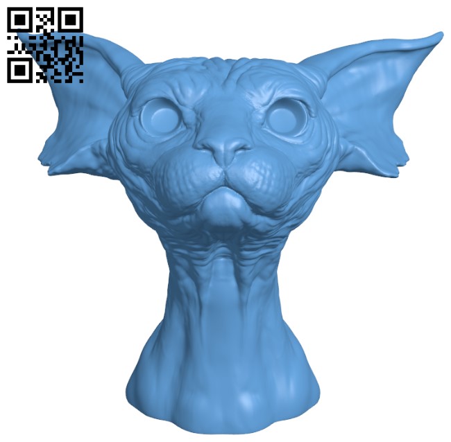 Goblin Cat H001992 file stl free download 3D Model for CNC and 3d printer