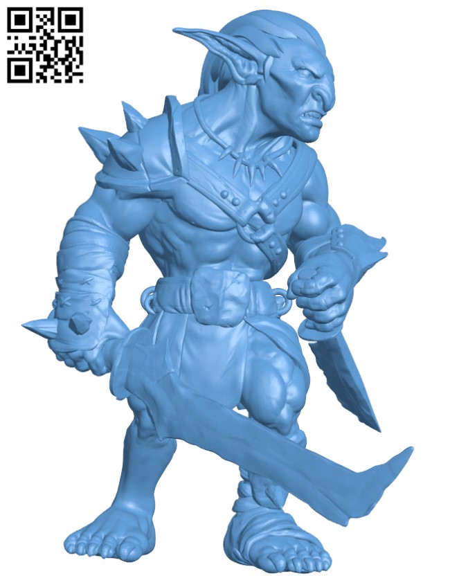 Goblin H001653 file stl free download 3D Model for CNC and 3d printer