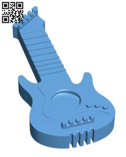 Guitar H001941 file stl free download 3D Model for CNC and 3d printer