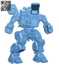 HSN-7D Hellspawn for Battletech – Robot H001527 file stl free download 3D Model for CNC and 3d printer