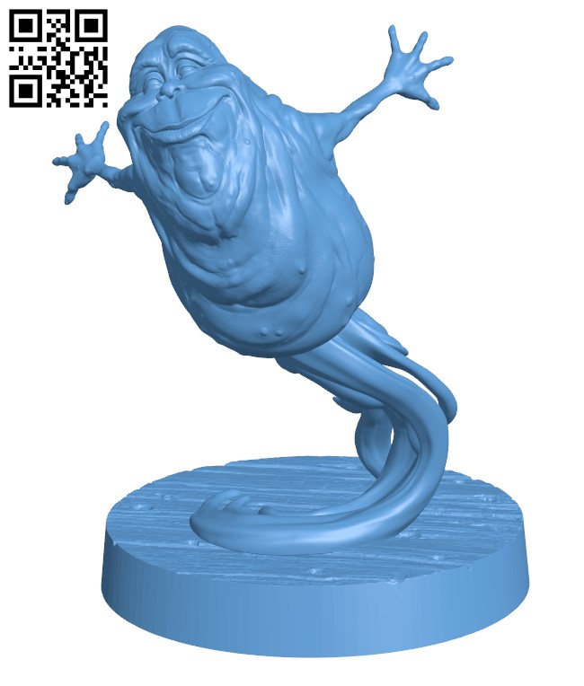 Happy Slimer H002166 file stl free download 3D Model for CNC and 3d printer