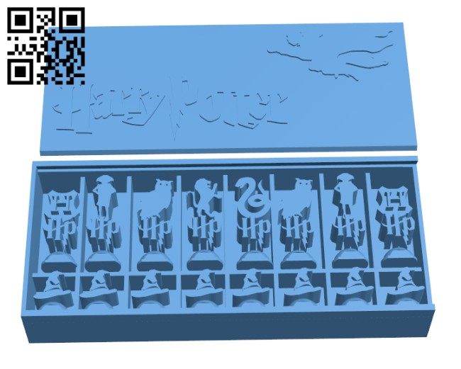 Free STL file Harry Potter Chess Set ♟️・3D printable model to