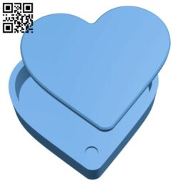 Heart Box H002167 file stl free download 3D Model for CNC and 3d printer