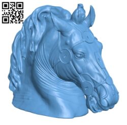 Horse Head from the Equestrian statue of Marcus Aurelius H001773 file stl free download 3D Model for CNC and 3d printer
