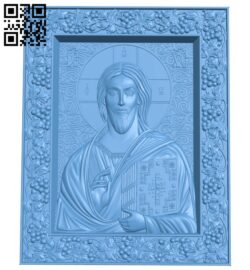 Icon of the Savior the Almighty A006668 download free stl files 3d model for CNC wood carving