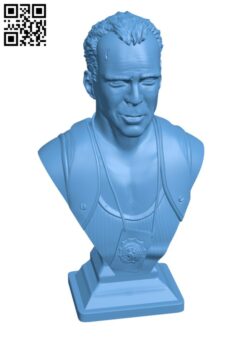 John McClane H001947 file stl free download 3D Model for CNC and 3d printer
