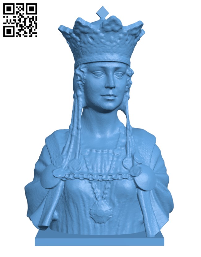 Marie of Romania in Alba Iulia H001531 file stl free download 3D Model for CNC and 3d printer