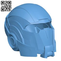 Mass Effect N7 Breather Helmet H001951 file stl free download 3D Model for CNC and 3d printer