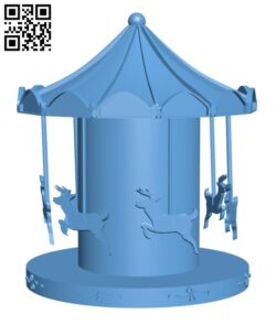 Merry Go Round H001470 file stl free download 3D Model for CNC and 3d printer
