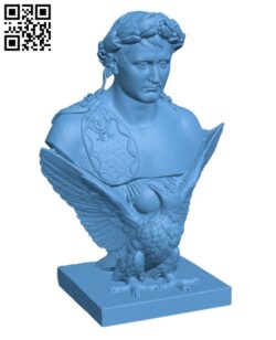 Napoleon Bonaparte H002063 file stl free download 3D Model for CNC and 3d printer