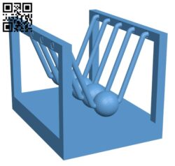 Newton’s Cradle H001785 file stl free download 3D Model for CNC and 3d printer
