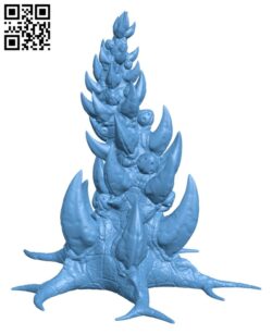 Orkish xmas tree H001834 file stl free download 3D Model for CNC and 3d printer