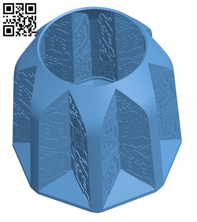Pandoro tealight candle holderH001835 file stl free download 3D Model for CNC and 3d printer