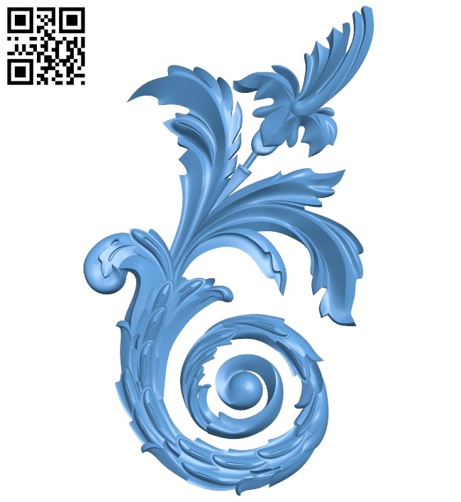 Pattern decor design A006629 download free stl files 3d model for CNC wood carving