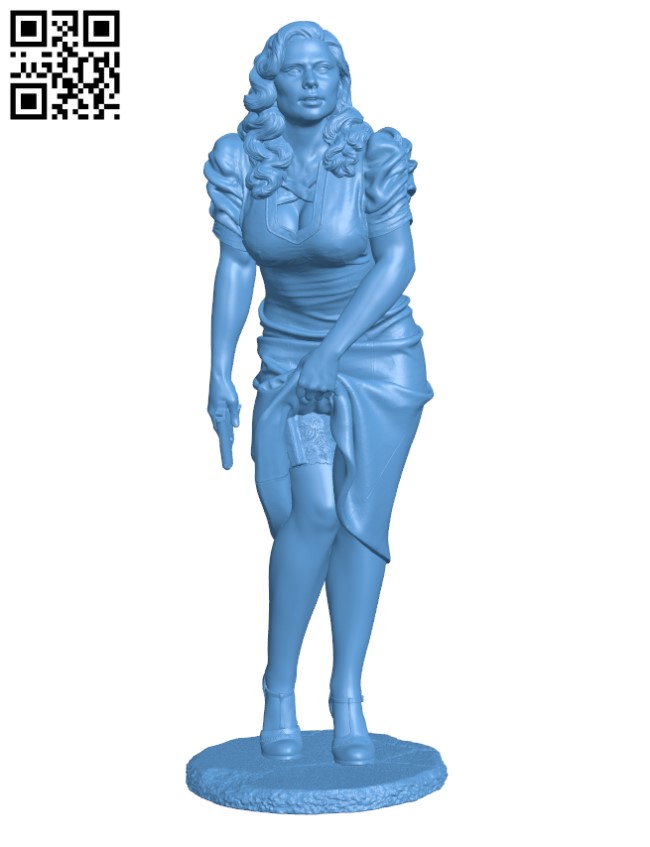 Peggy's Secret - Agent Carter H001787 file stl free download 3D Model for CNC and 3d printer