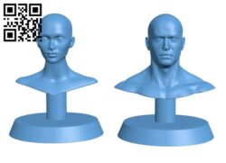 Practice Busts H002249 file stl free download 3D Model for CNC and 3d printer