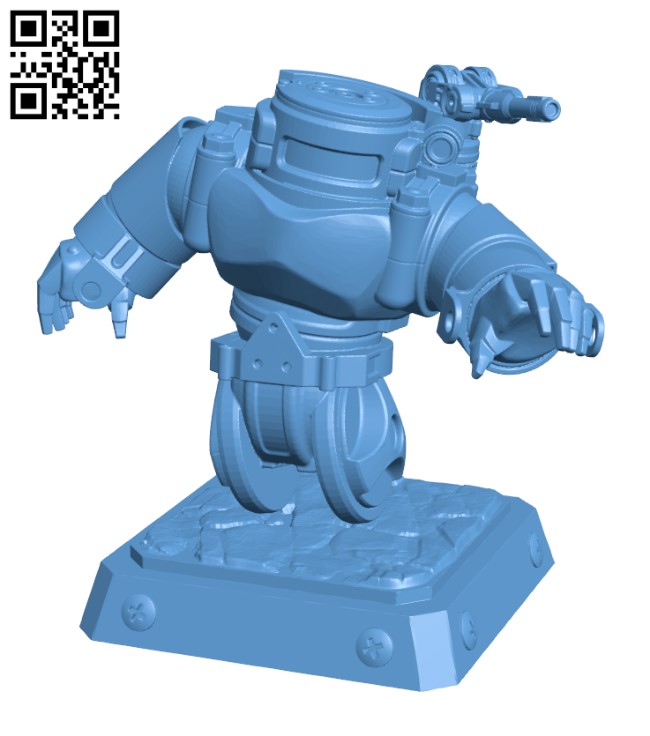 RE-04 - Robot Engineer H002311 file stl free download 3D Model for CNC and 3d printer