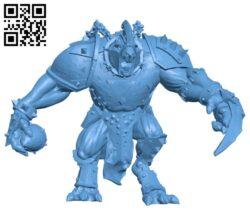 Rat Ogre H001789 file stl free download 3D Model for CNC and 3d printer