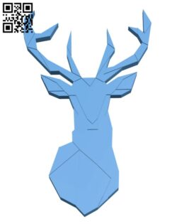 Reindeer H001542 file stl free download 3D Model for CNC and 3d printer